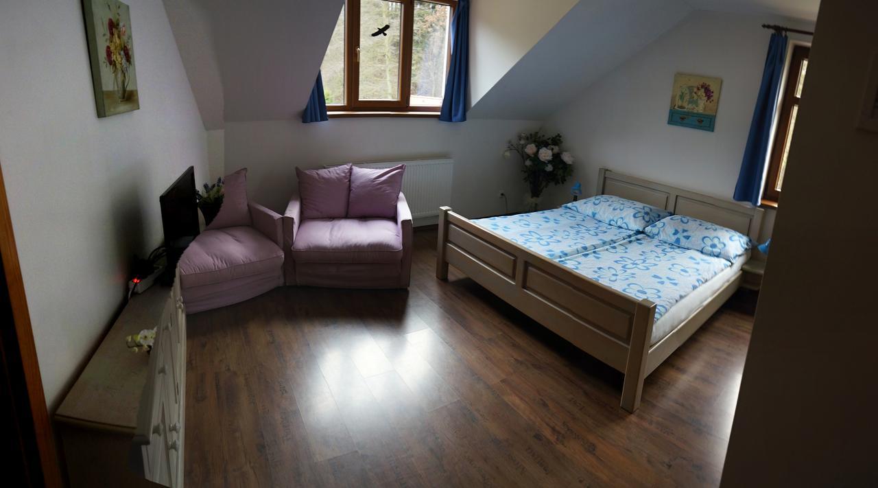 Farma Ztracenka Hotel Porici nad Sazavou Buitenkant foto